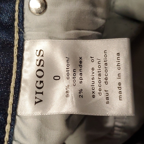Vigoss jeans,size 0,nwt - Picture 10 of 16